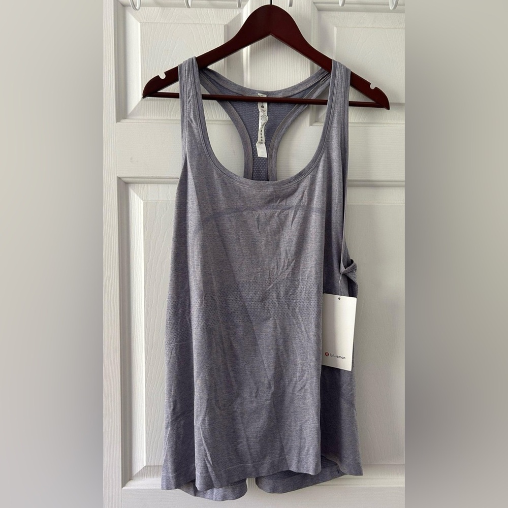 Lululemon Swiftly tech racer back tank 2.0 -gray 18